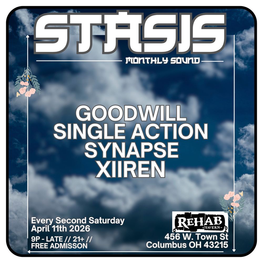 Flyer for Stasis Sound: a spring Homecoming