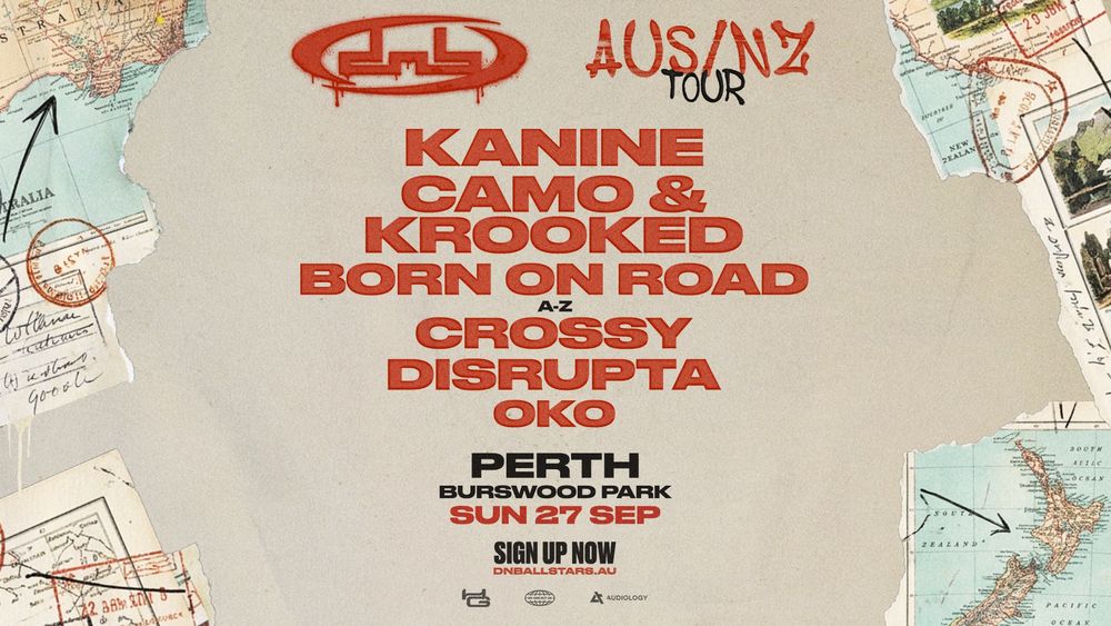 Flyer for DnB Allstars (Perth)