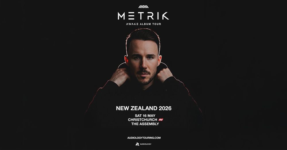 Flyer for Metrik: Awake World Tour (Christchurch)