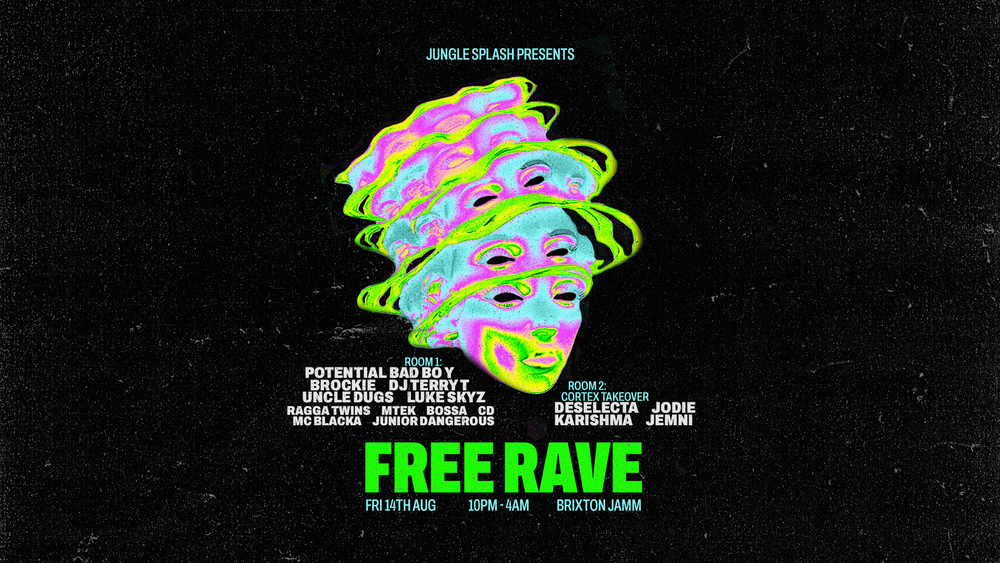 Flyer for Jungle Splash