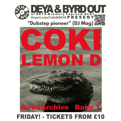 Flyer for Coki & Lemon D