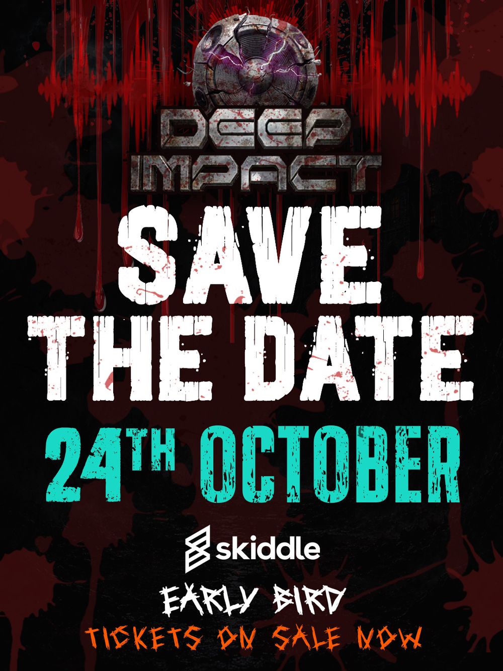 Flyer for Deep Impact - Drop of the Dead! (Halloween Special)