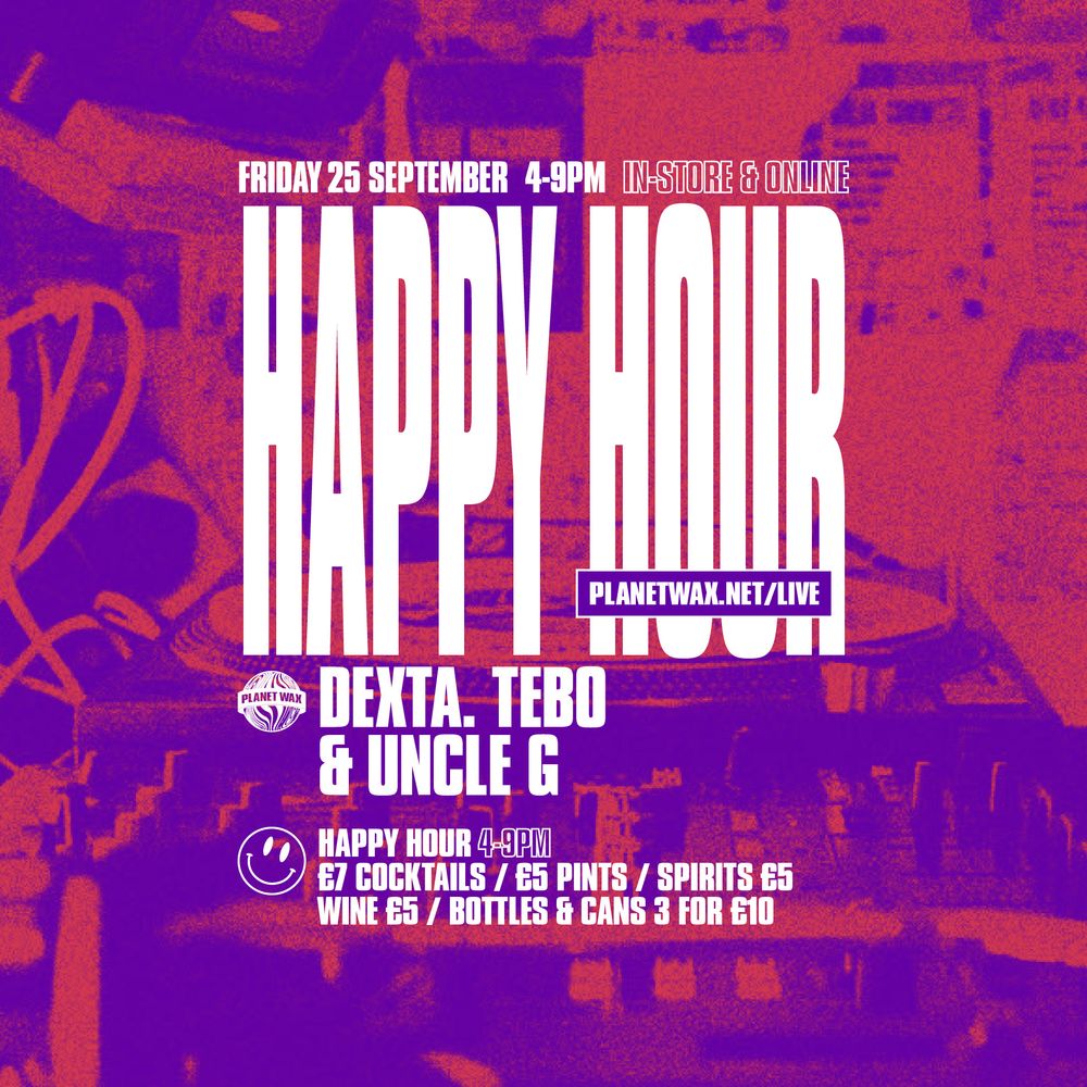 Flyer for HAPPY HOUR LIVE