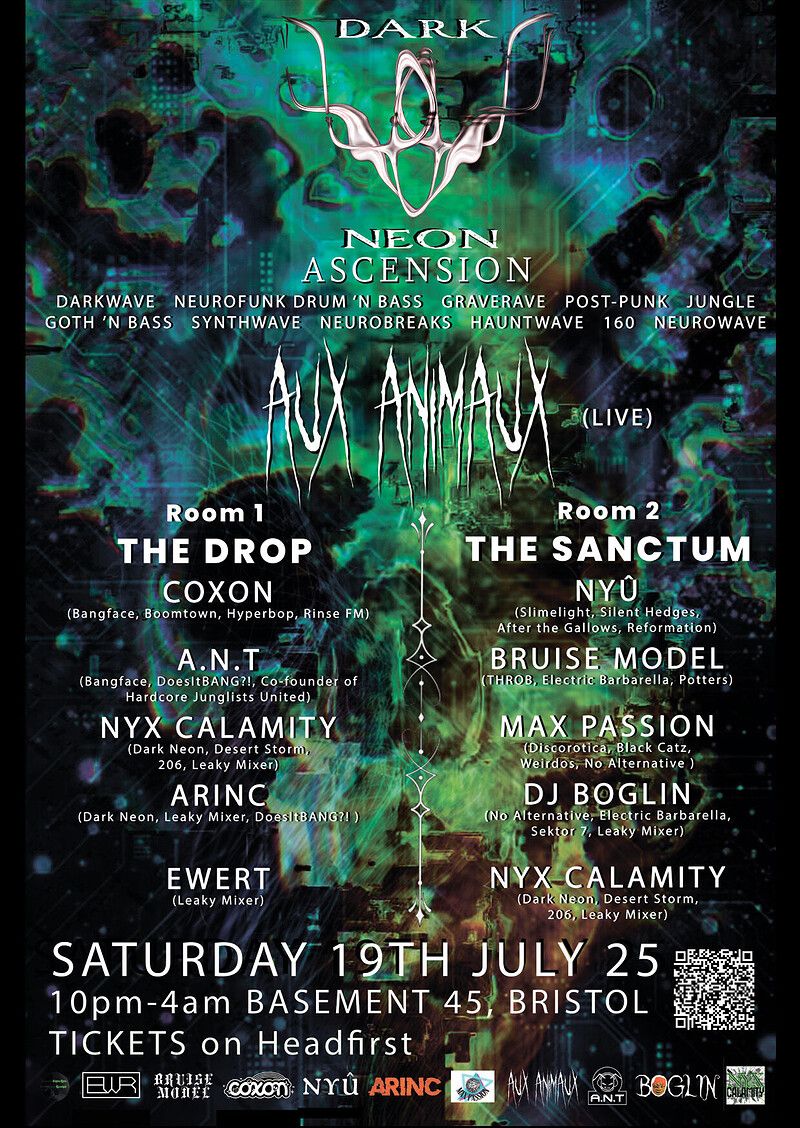 Flyer for Dark Neon: Ascension