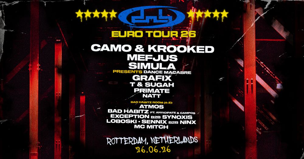 Flyer for DnB Allstars (Rotterdam)