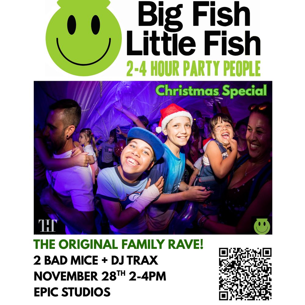 Flyer for Big Fish Little Fish Norwich