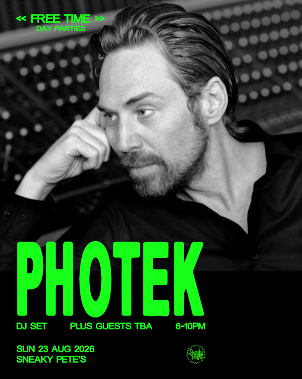 Flyer for Photek: Free Time