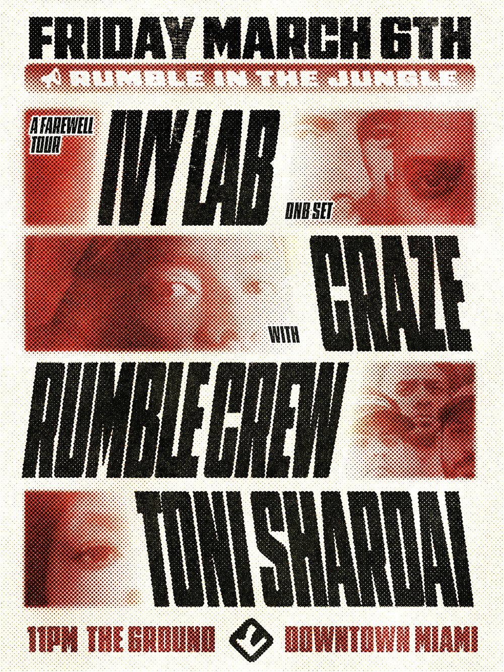 Flyer for Ivy Lab: A Farewell Tour