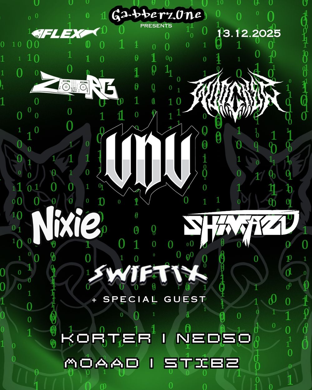 Flyer for Gabberzone