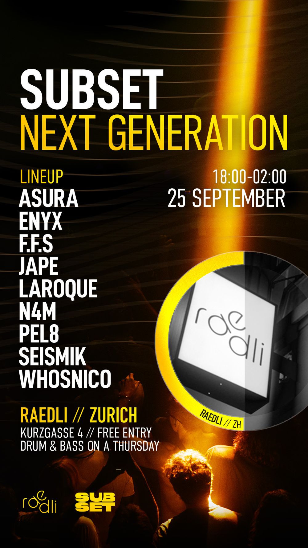 Flyer for Subset: Next Generation