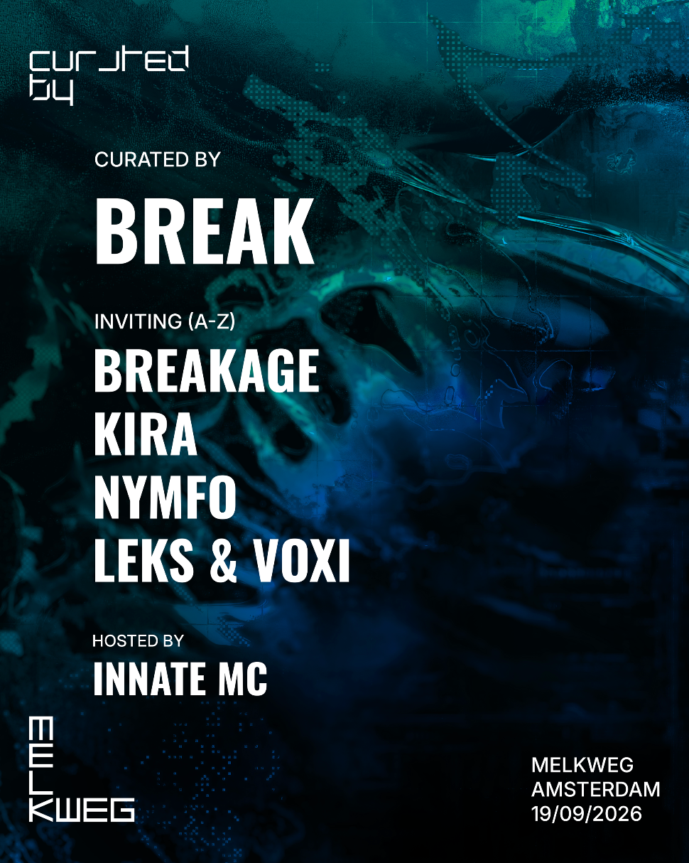 Flyer for Curated by Break