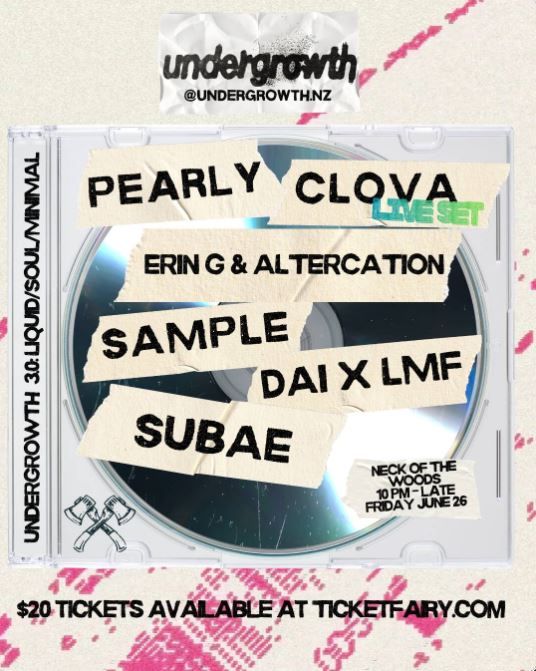 Flyer for Undergrowth 3.0