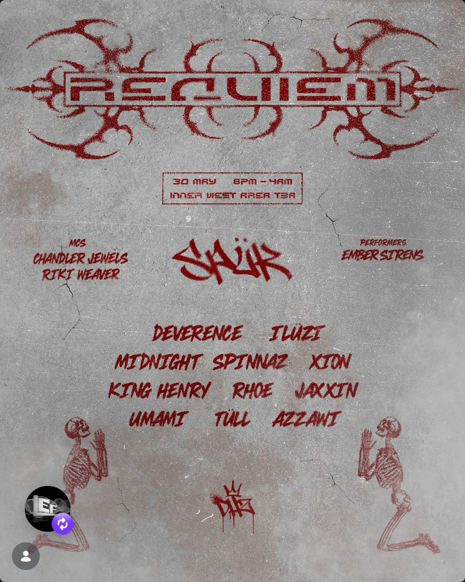 Flyer for Requiem