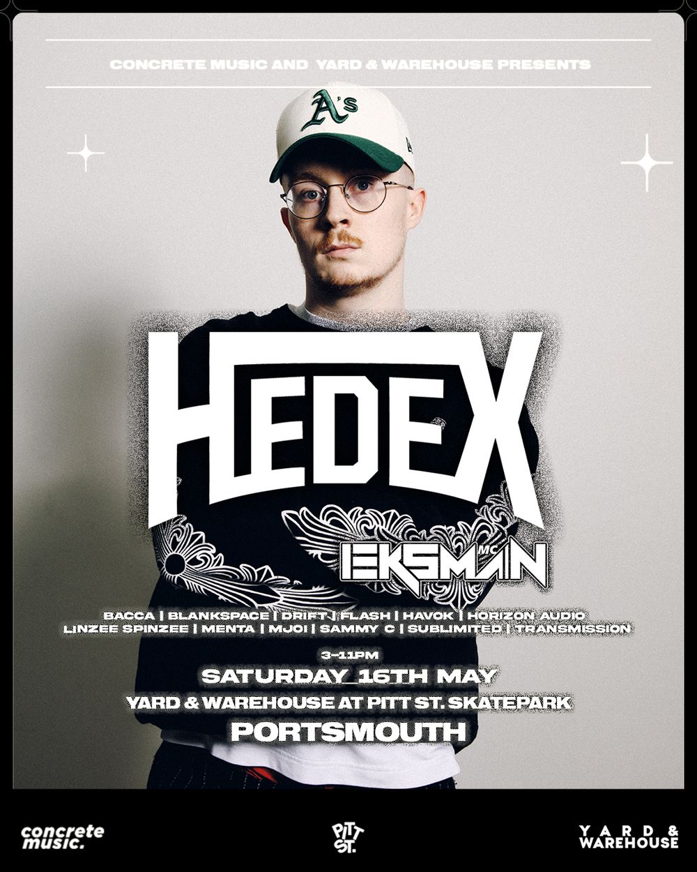 Flyer for Hedex & Eksman - Yard & Warehouse Portsmouth