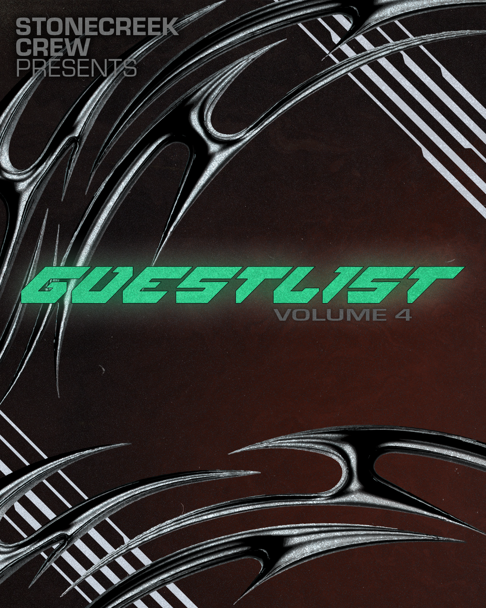 Flyer for STONECREEK CREW PRESENTS GUESTLIST VOL. 4