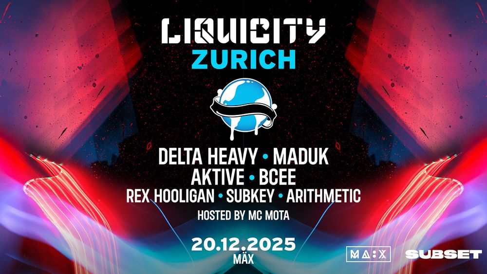 Flyer for Liquicity Zürich