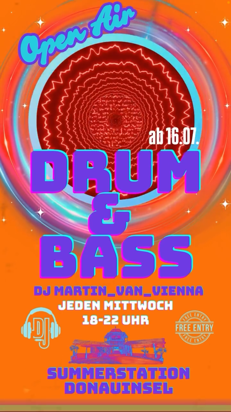 Flyer for Drum&Bass Wednesday's