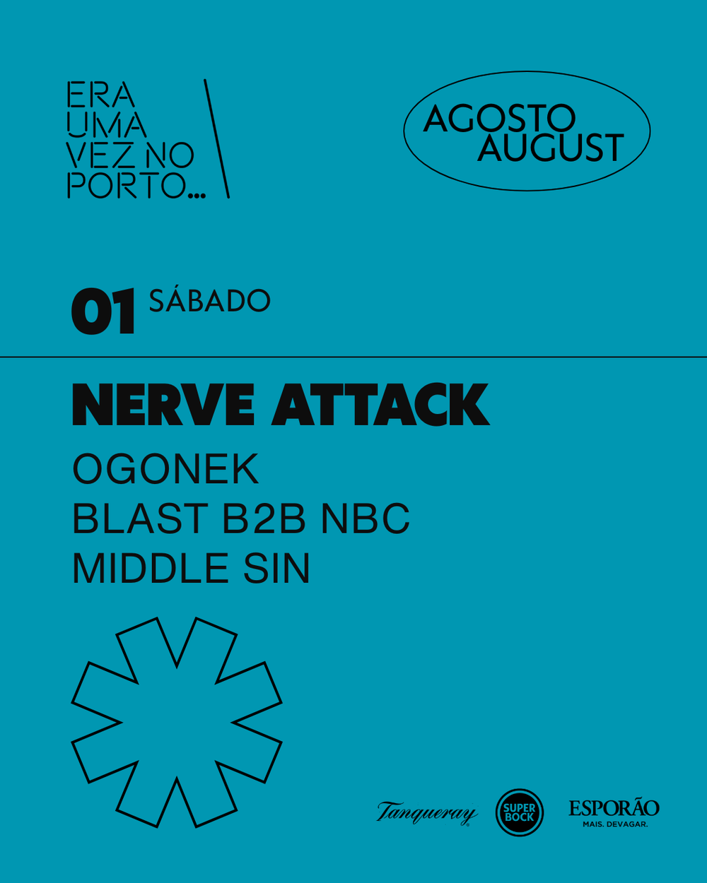 Flyer for NERVE ATTACK