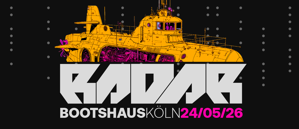 Flyer for RADAR DRUM&BASS with Wilkinson