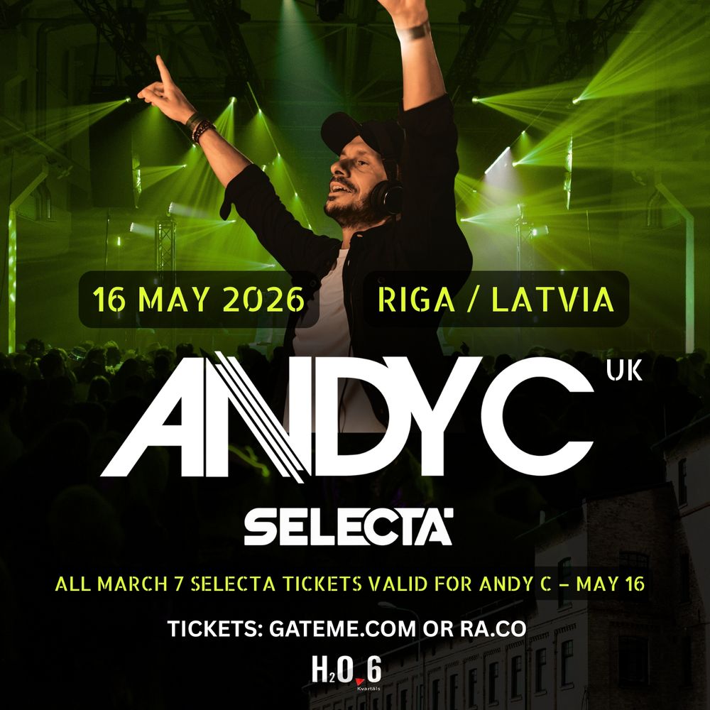 Flyer for Selecta: Andy C (UK) - new date