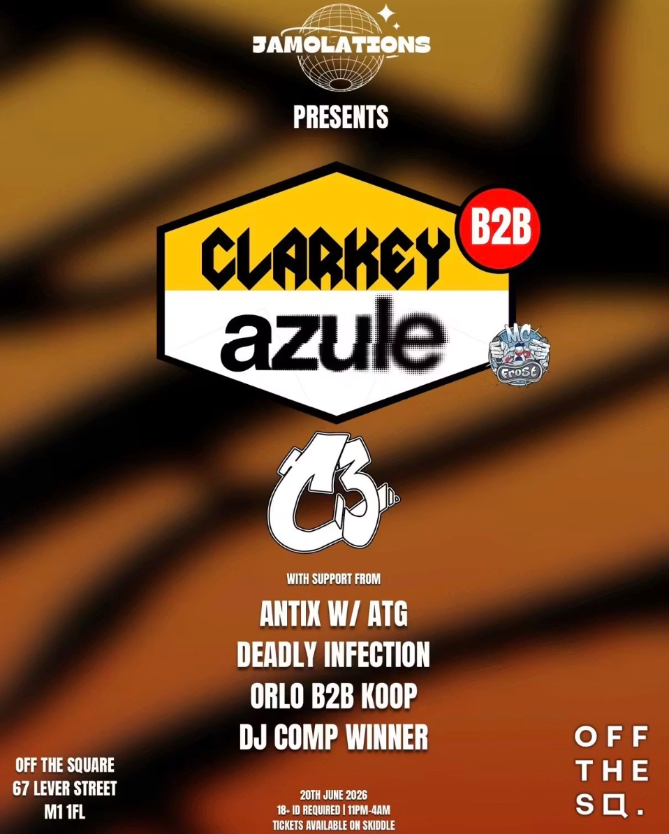 Flyer for Jamolations Pop Up