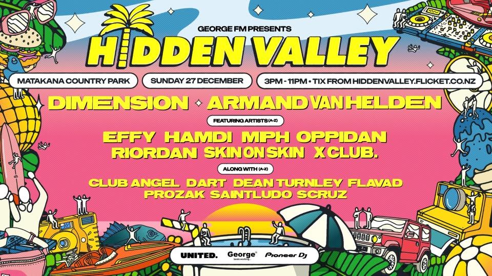 Flyer for Hidden Valley Festival | 2026