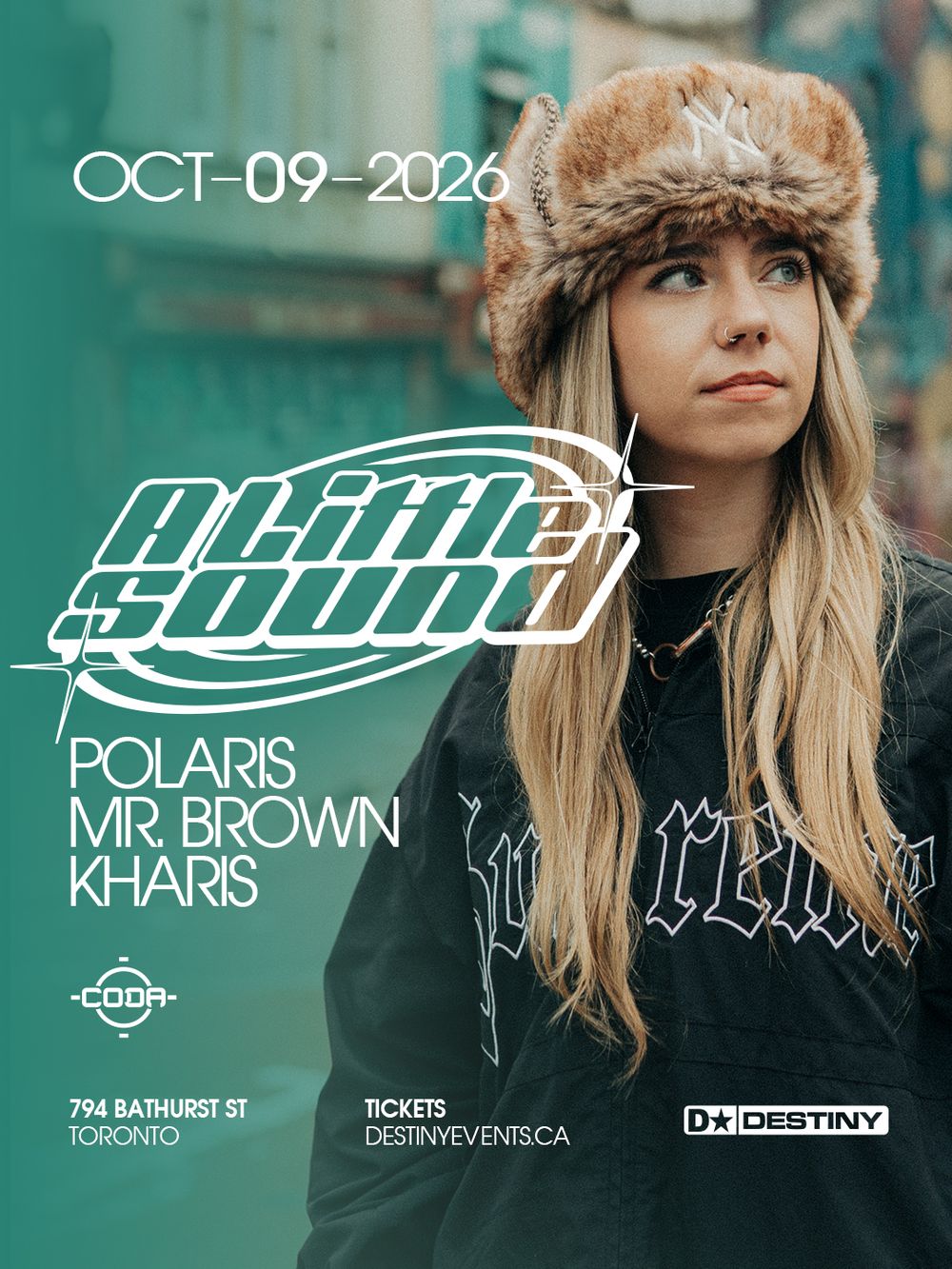 Flyer for A Little Sound