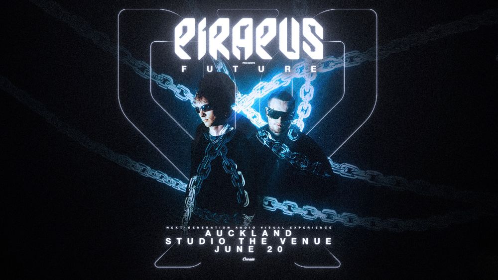 Flyer for PIRAPUS presents: F U T U R E