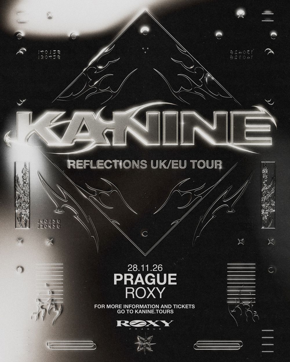 Flyer for Kanine ∞ ROXY Prague
