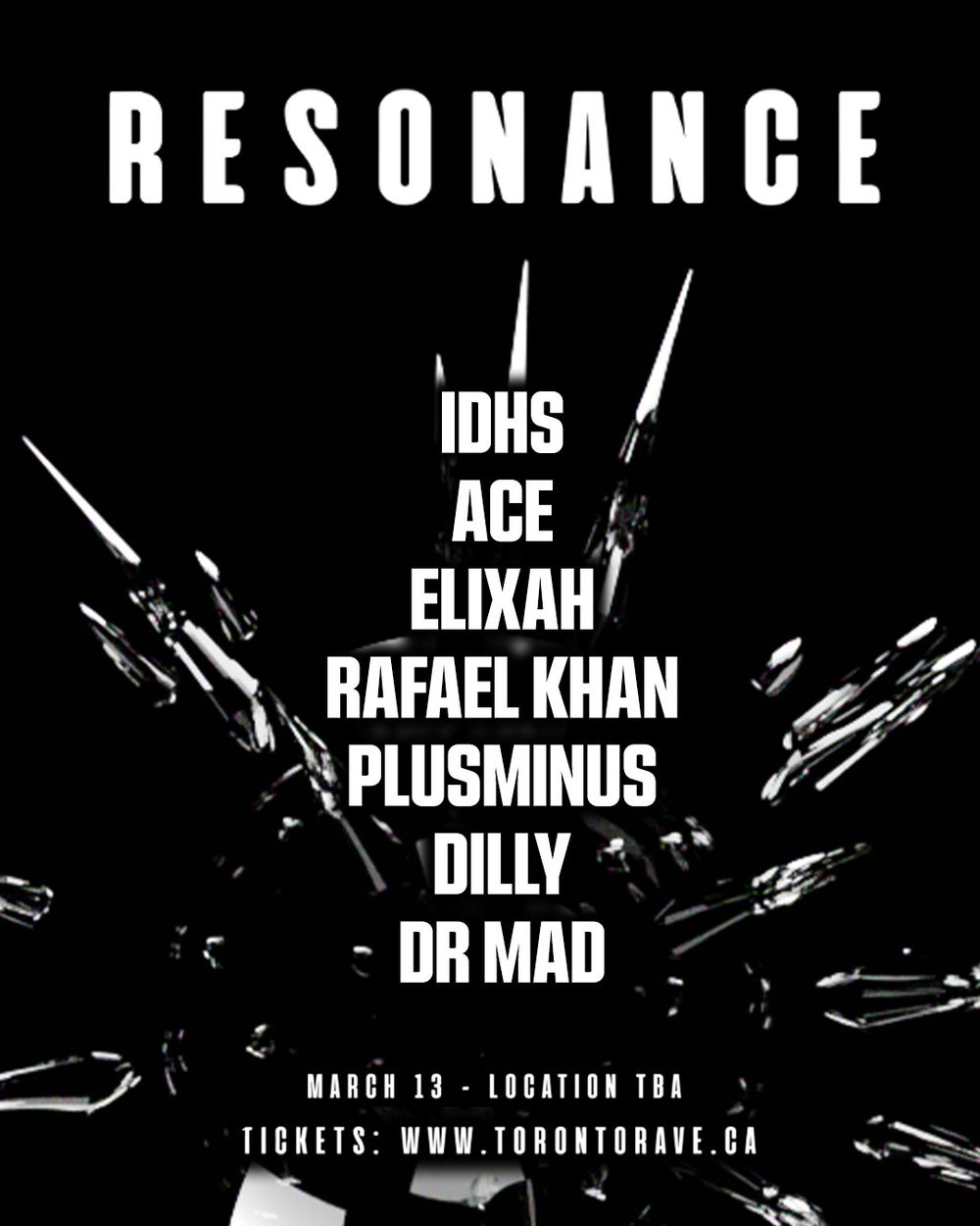 Flyer for RESONANCE