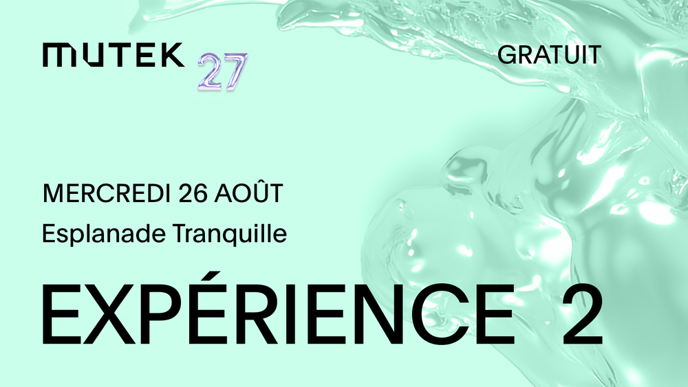 Flyer for Zora Jones (DJ), 16:9 ratio, dustBunny, Jamvvis, NGL Flounce, NVST - MUTEK 27
