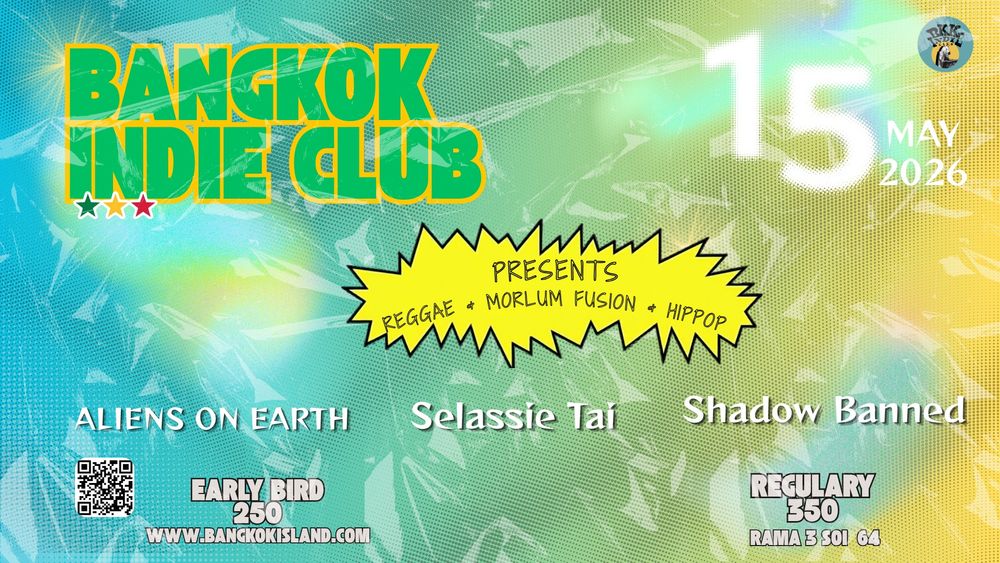 Flyer for BKK INDIE CLUB