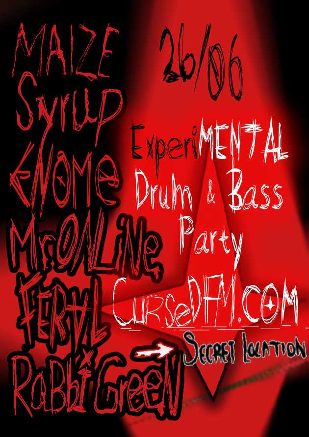 Flyer for Cursed - You Know Where You Are