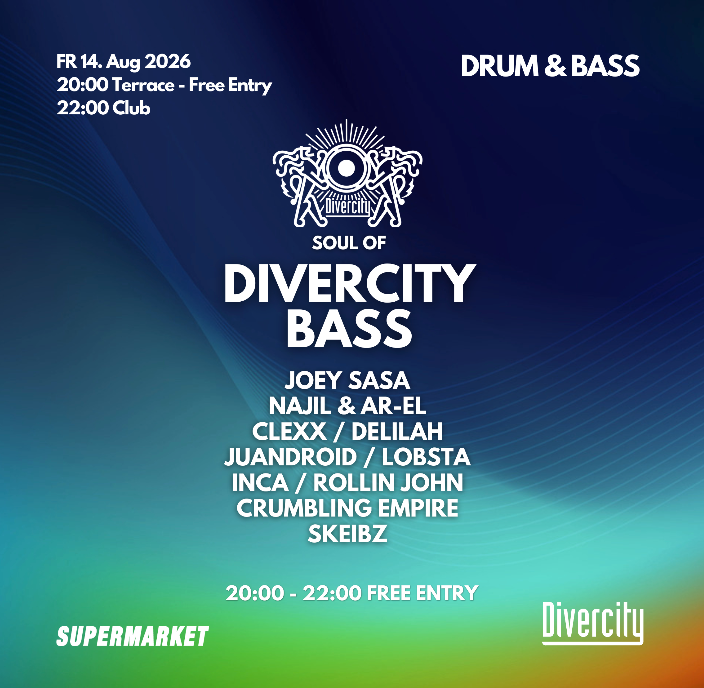 Flyer for Soul of Divercity Bass