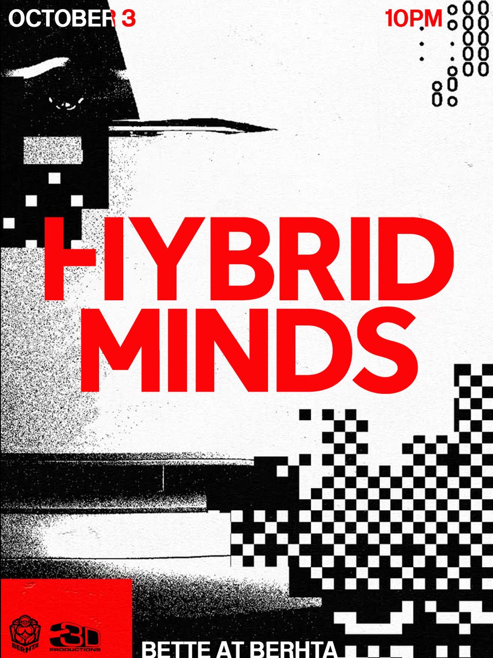 Flyer for Hybrid Minds