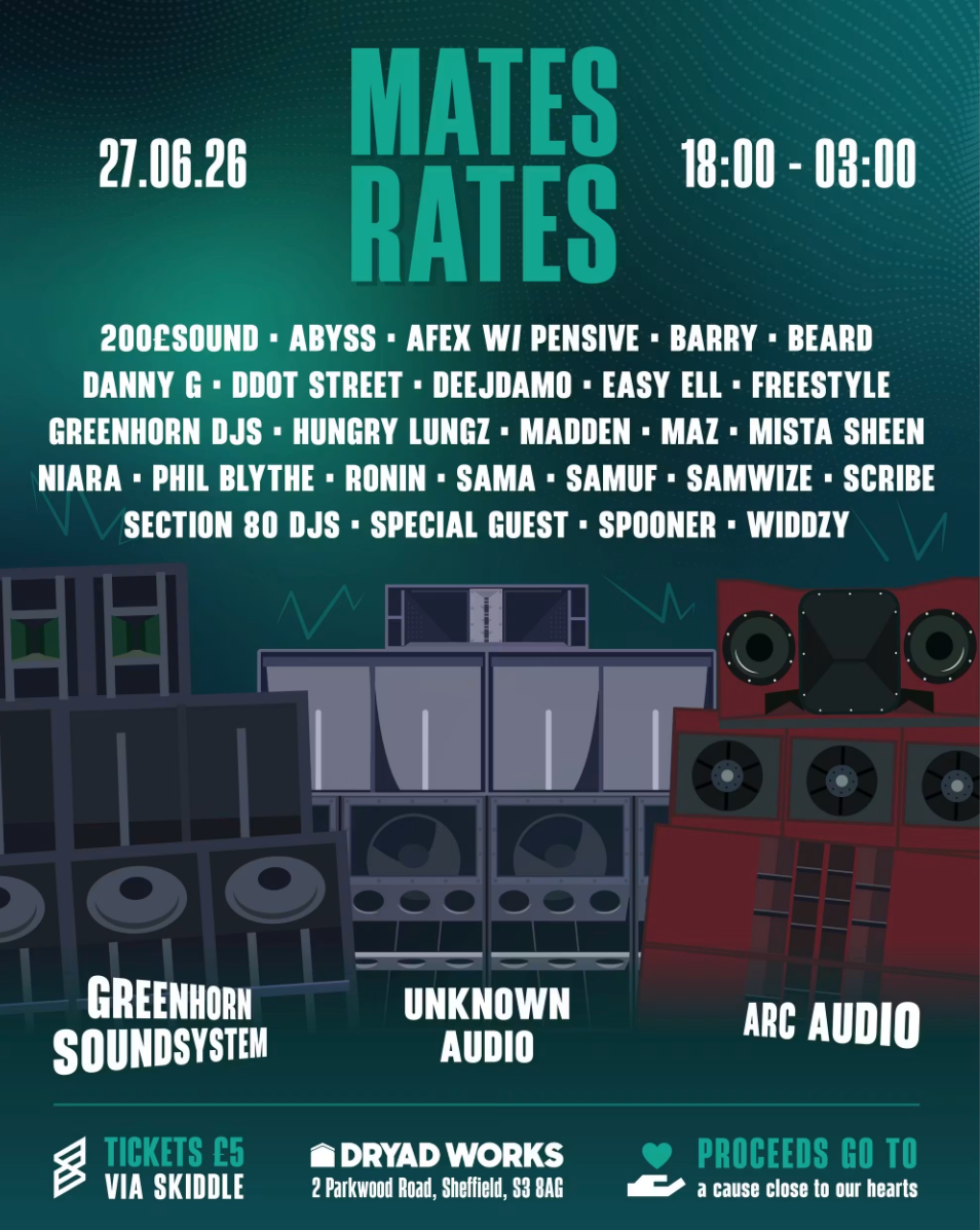 Flyer for Mates Rates 2026