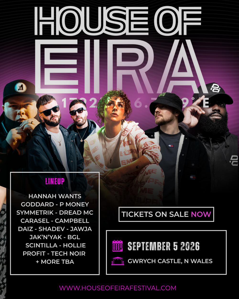 Flyer for House Of Eira