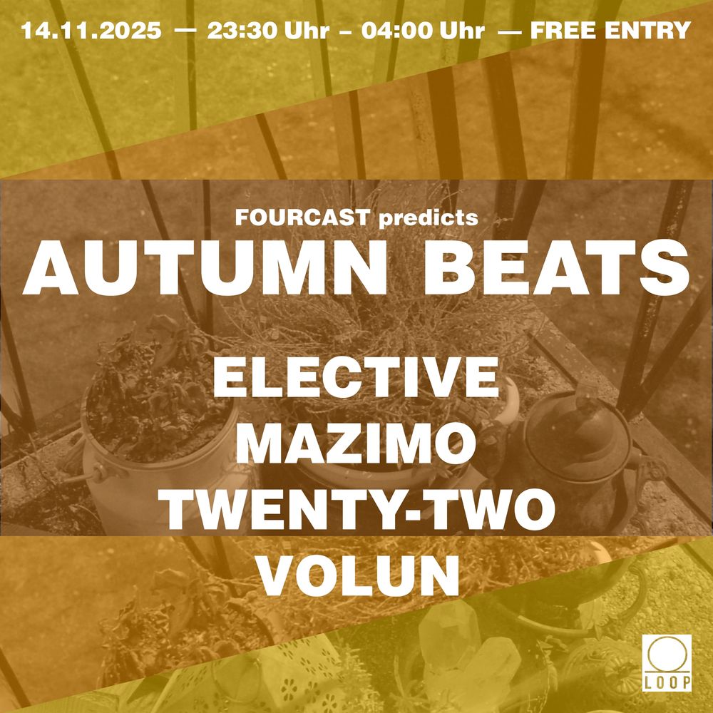 Flyer for AUTUMN BEATS