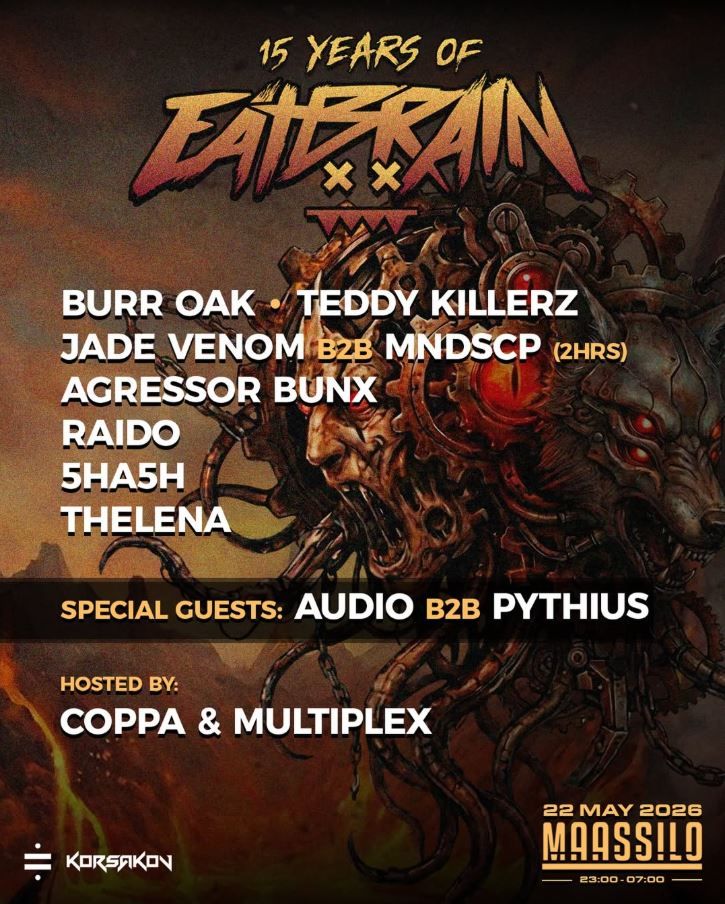 Flyer for 15 Years of Eatbrain
