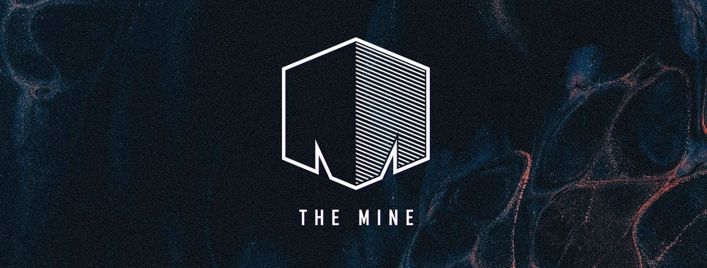 Flyer for THE MINE with Synkro, SGT Pokes, NINA, Torn, Formella, Dub Athlete, DUKU, Deximl