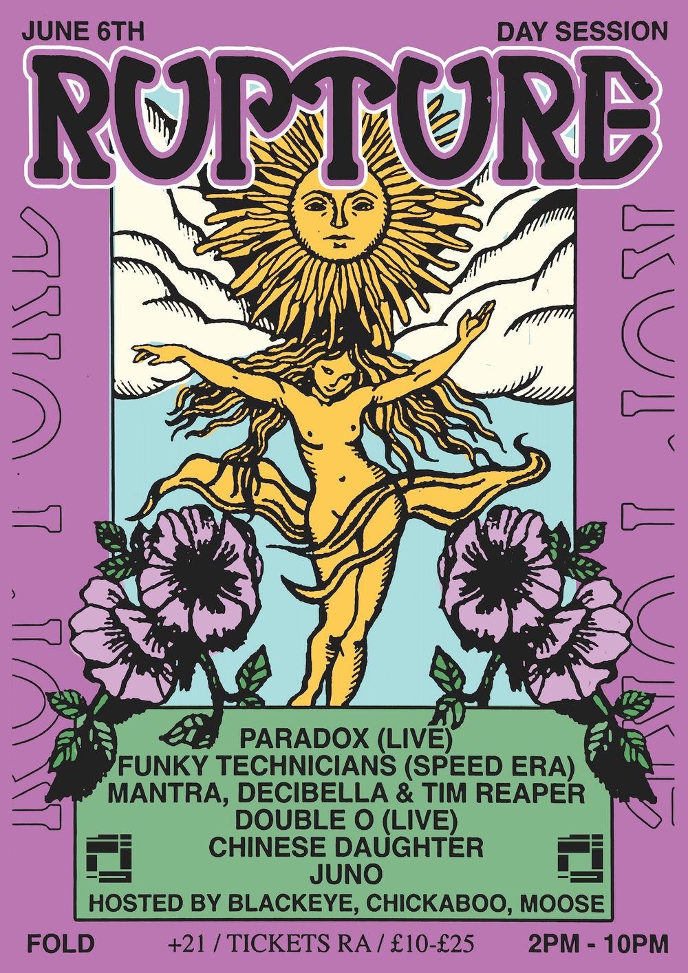 Flyer for Rupture (Day Session)
