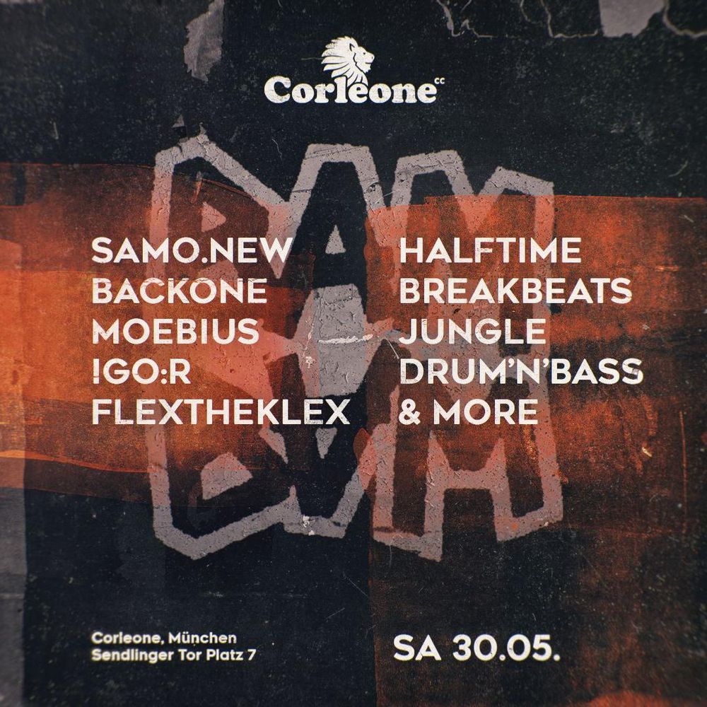 Flyer for BamBam@Corleone