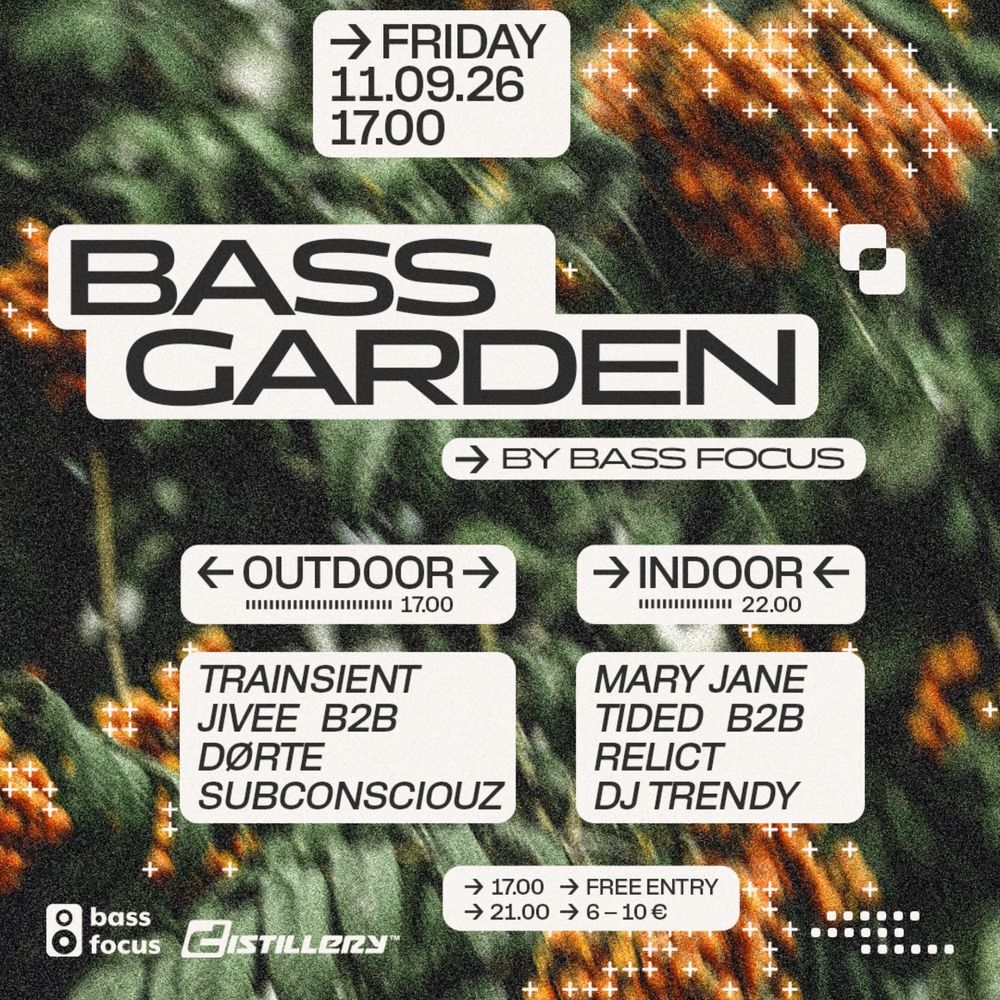 Flyer for Bass Garden