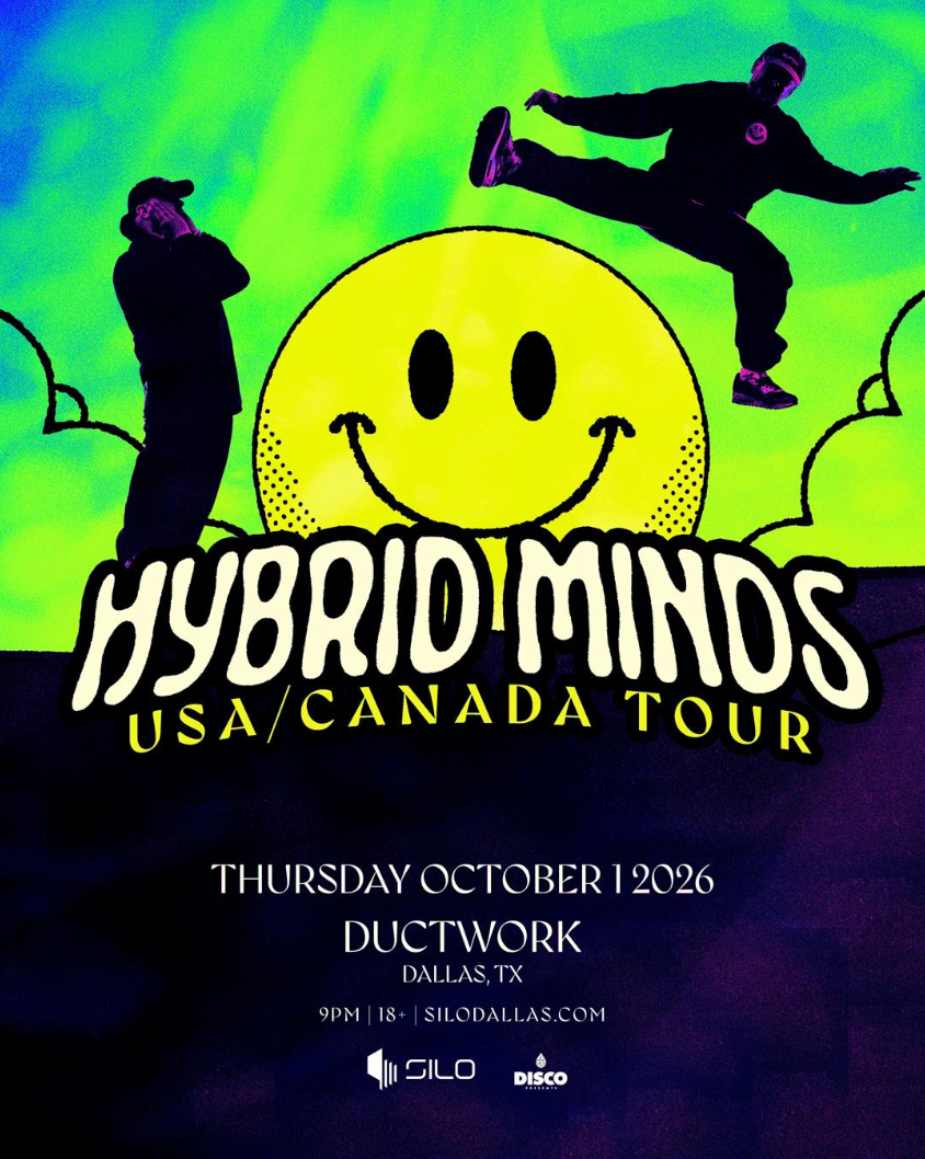 Flyer for Disco presents: Hybrid Minds