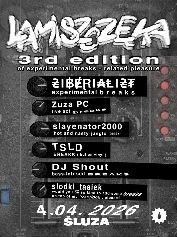 Flyer for Łamiszczęka VOL. 3