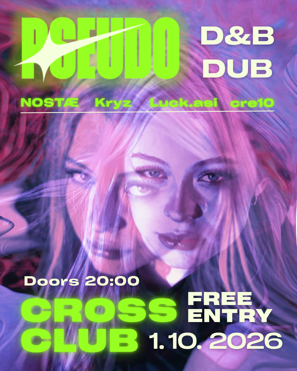Flyer for PSEUDO3