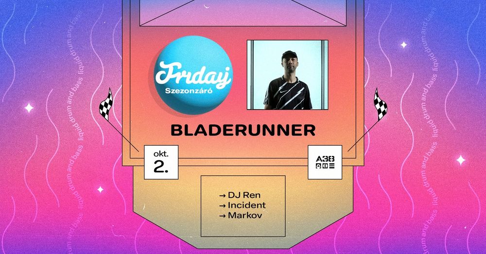 Flyer for Friday Season Closing: Bladerunner