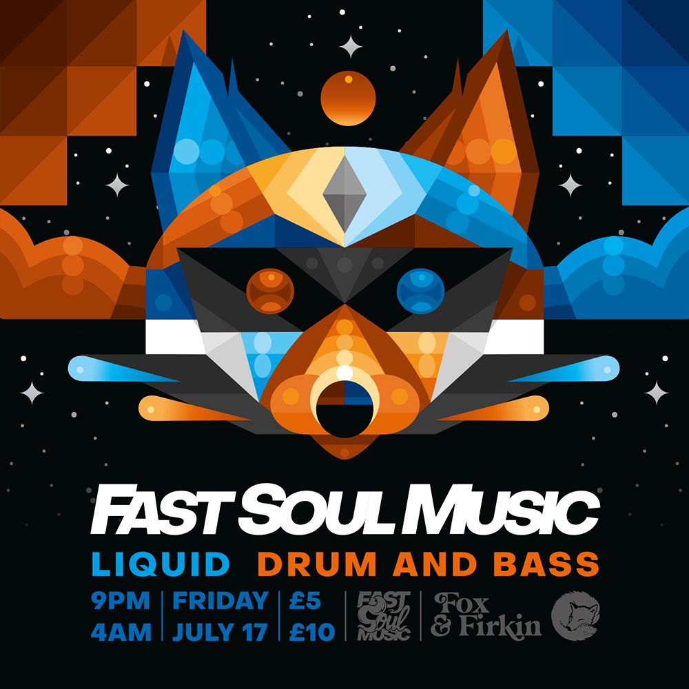 Flyer for Fast Soul Music