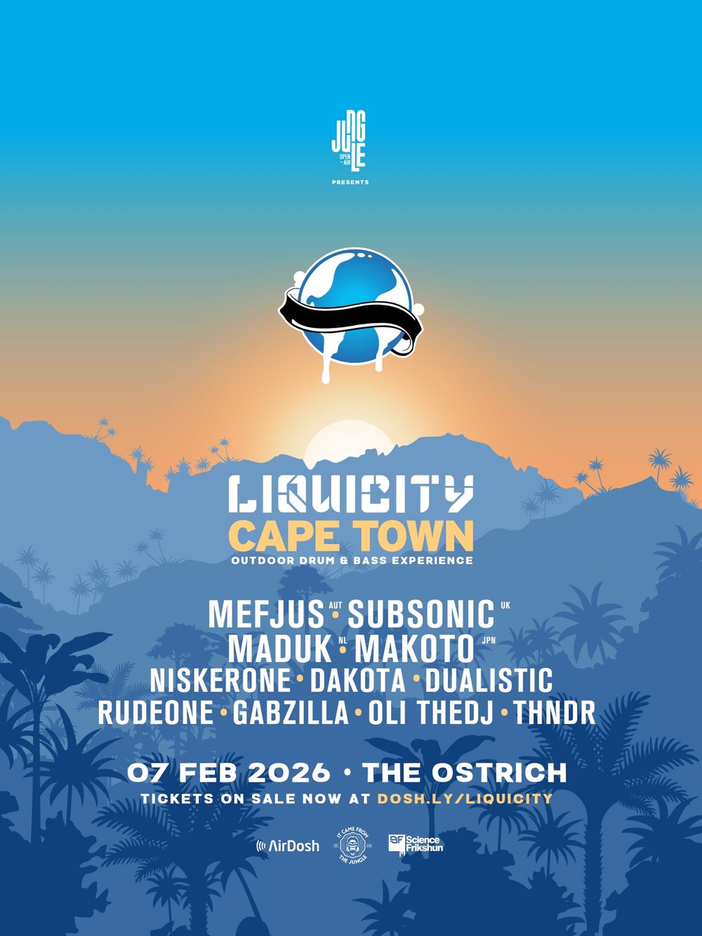 Flyer for Liquicity Cape Town 2026