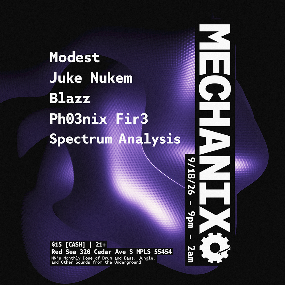 Flyer for Mechanix - September 2026 - Modest